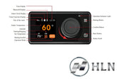 HLN Air Heater Bluetooth Control Panel 12V in Fahrenheit