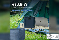 460.8 Wh LiFePO4 battery