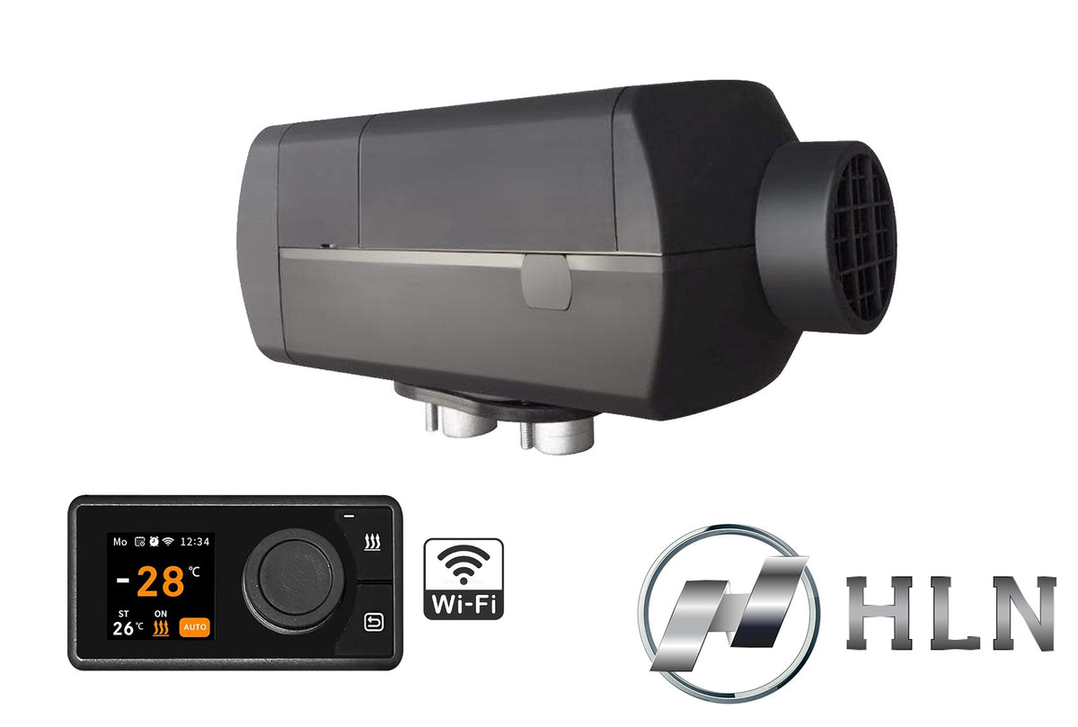 HLN 4000 PRO Air Diesel Heater 12v -40F, Vehicle Original Equipment; Installation Kits, WiFi Controller Included