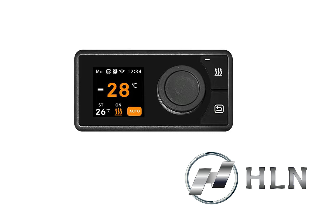HLN Air Heater Bluetooth Control Panel 12V in Celcius